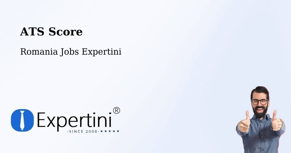 Resume ATS Score & Job Description Match Tool – Cârlibaba - Romania Jobs Expertini
