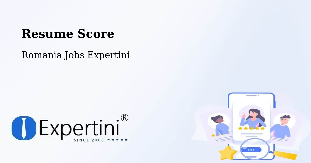 Resume Score & Job Description Match Tool – Cârlibaba - Romania Jobs Expertini
