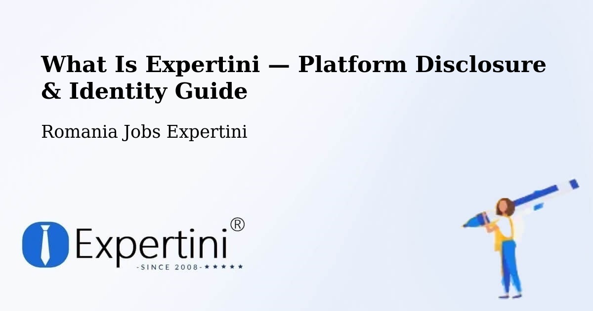 What Is Expertini — Platform Disclosure & Identity Guide – Cârlibaba